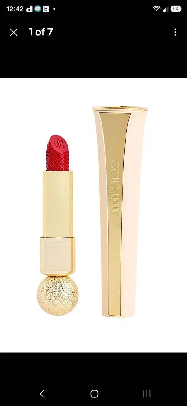 Jimmy Choo Seduction Collection Satin Lip Colour #001 Red Carpet 3.5g